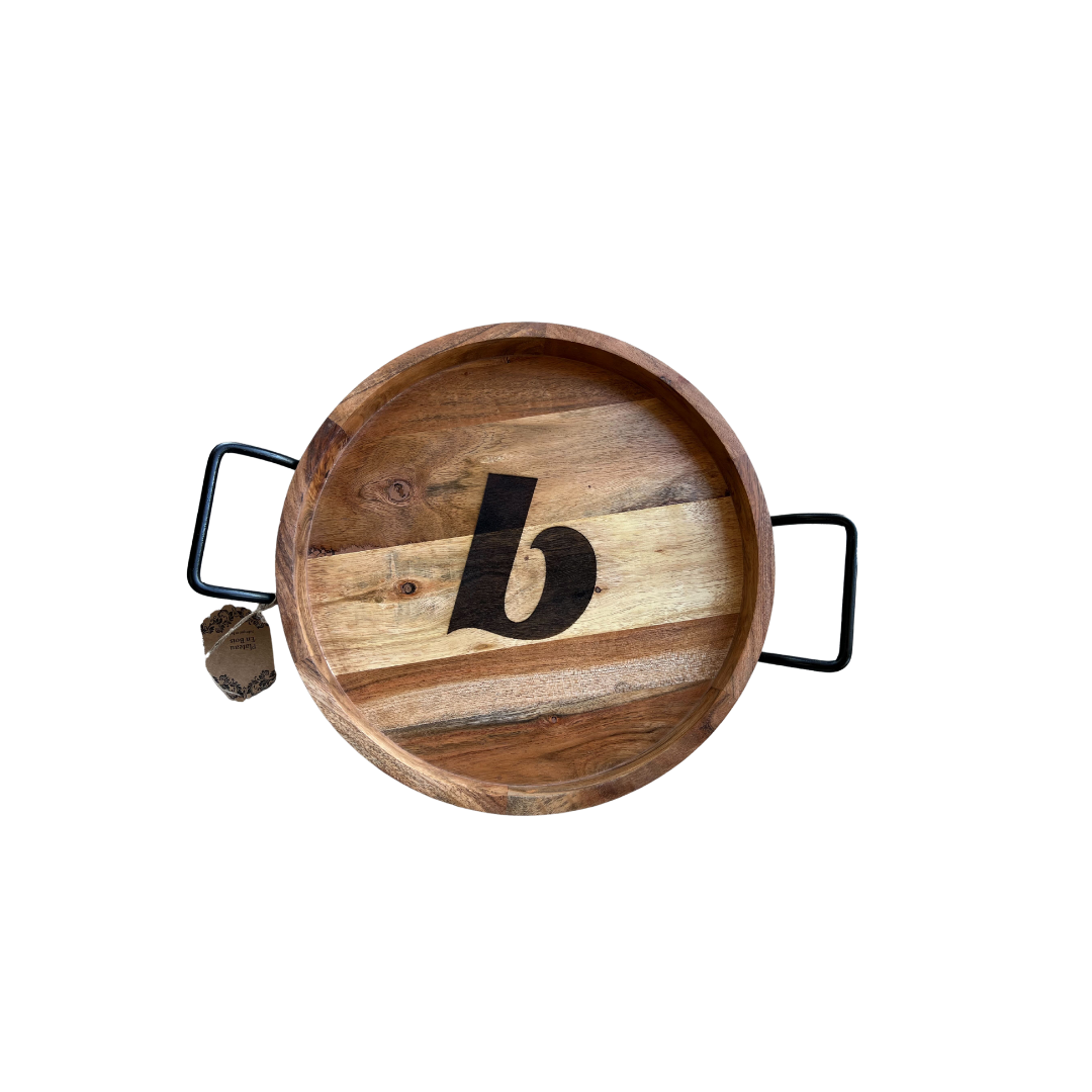 Personalized Beautycounter Tray - 14" diameter