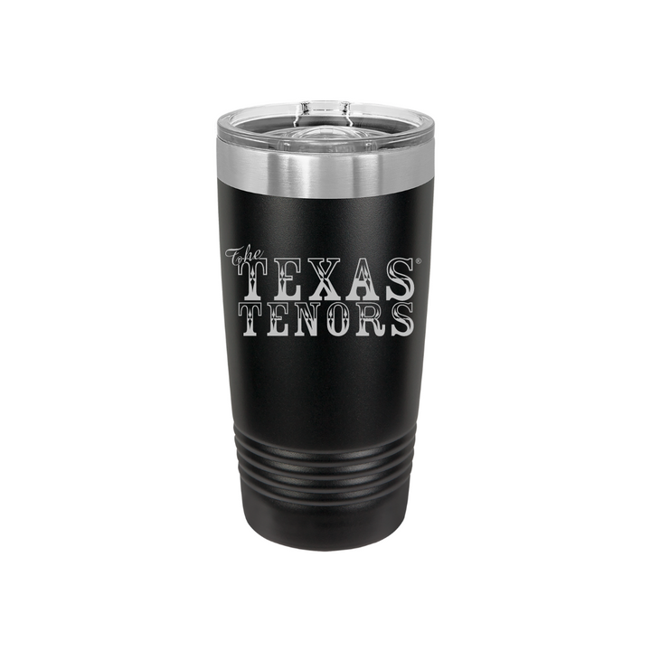 Personalized Texas Tenors 20 oz Stainless Steel Tumbler, Polar Camel