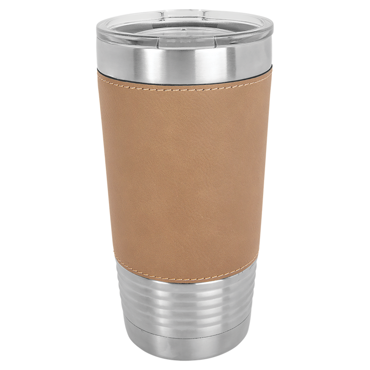 Personalized 20 oz Leatherette Tumbler, Polar Camel