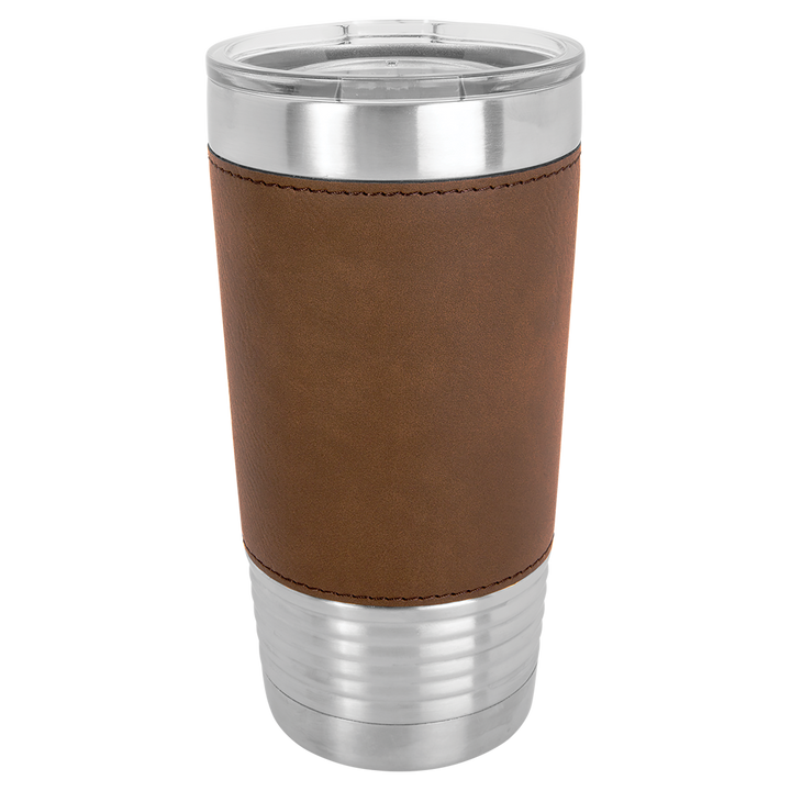 Personalized 20 oz Leatherette Tumbler, Polar Camel