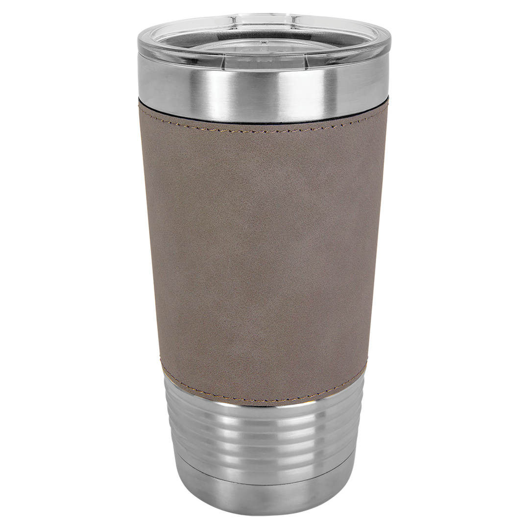 Personalized 20 oz Leatherette Tumbler, Polar Camel