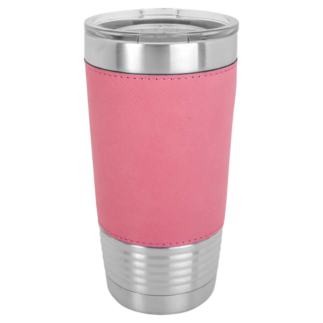 Personalized 20 oz Leatherette Tumbler, Polar Camel