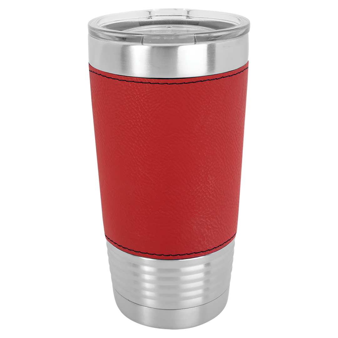 Personalized 20 oz Leatherette Tumbler, Polar Camel