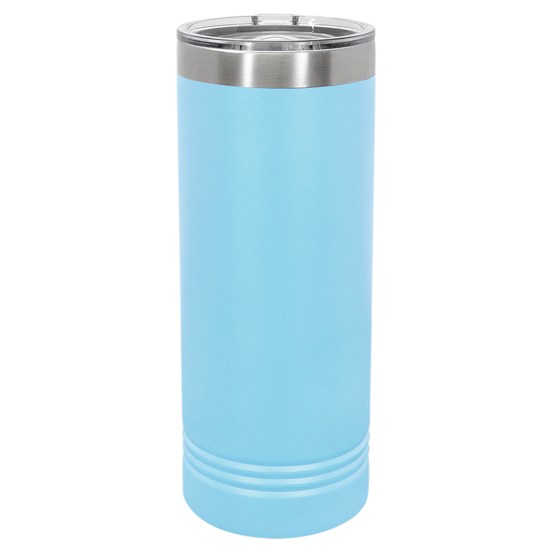Personalized Nurse Week or Teacher Week 22 oz Skinny Stainless Steel Tumbler (put your design selection in the notes section at checkout)