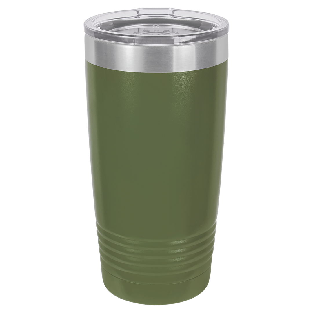 Personalized 20 oz Stainless Steel Tumbler,  Polar Camel