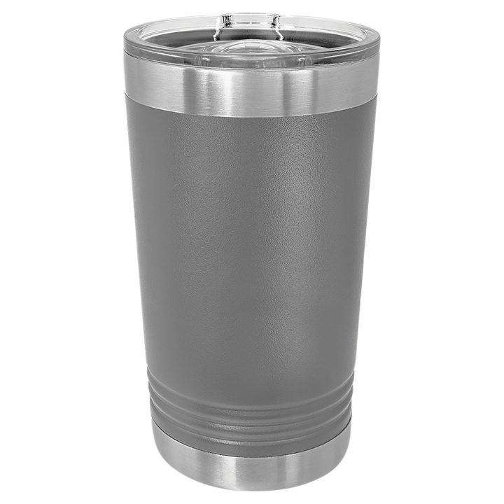 Personalized 16 oz Pint Stainless Steel Tumbler, Polar Camel