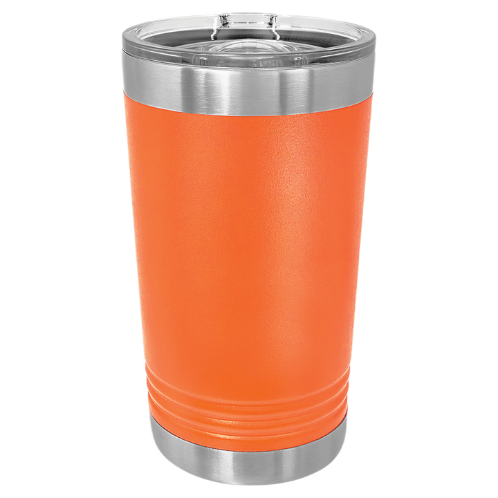 Personalized 16 oz Pint Stainless Steel Tumbler, Polar Camel