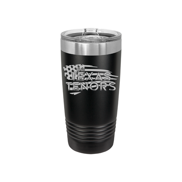 Personalized Texas Tenors 20 oz Stainless Steel Tumbler, Polar Camel