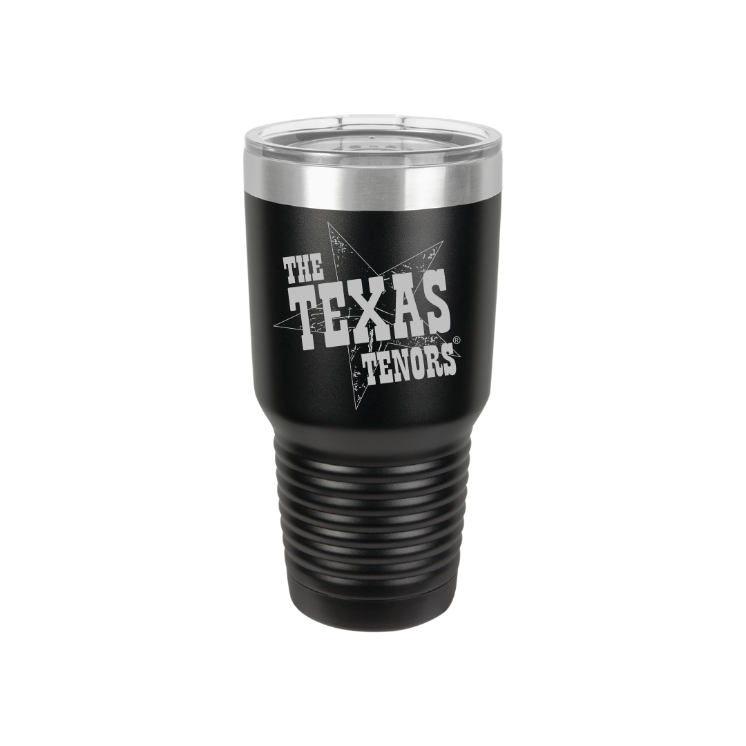 Personalized Texas Tenors 30 oz Stainless Steel Tumbler, Polar Camel