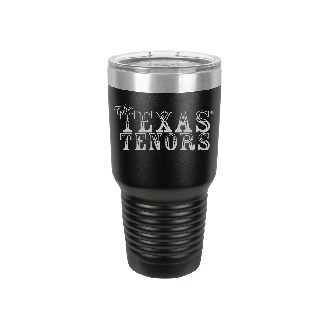 Personalized Texas Tenors 30 oz Stainless Steel Tumbler, Polar Camel