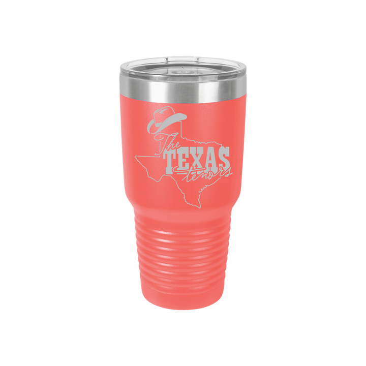 Personalized Texas Tenors 30 oz Stainless Steel Tumbler, Polar Camel