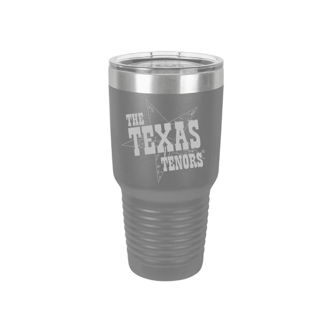 Personalized Texas Tenors 30 oz Stainless Steel Tumbler, Polar Camel