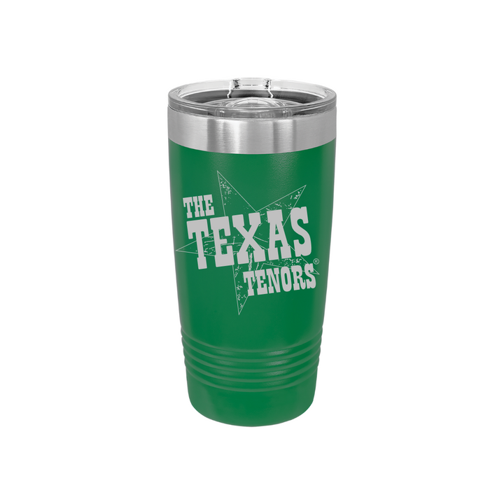 Personalized Texas Tenors 20 oz Stainless Steel Tumbler, Polar Camel