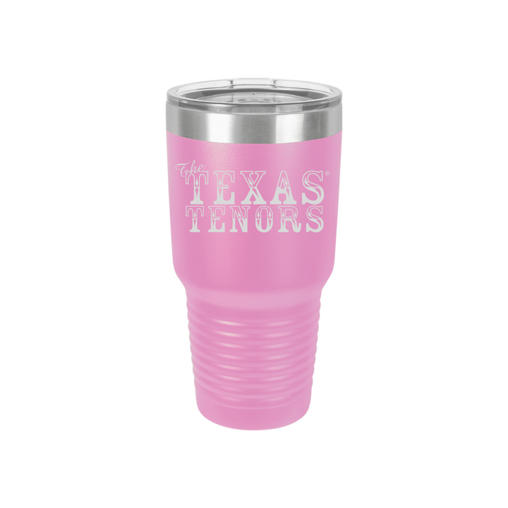 Personalized Texas Tenors 30 oz Stainless Steel Tumbler, Polar Camel