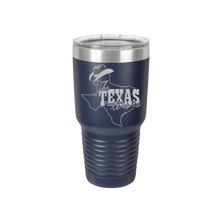 Personalized Texas Tenors 30 oz Stainless Steel Tumbler, Polar Camel