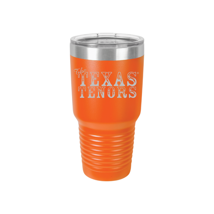 Personalized Texas Tenors 30 oz Stainless Steel Tumbler, Polar Camel