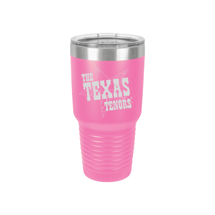 Personalized Texas Tenors 30 oz Stainless Steel Tumbler, Polar Camel