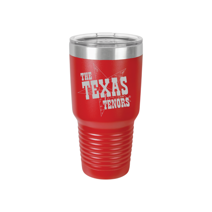 Personalized Texas Tenors 30 oz Stainless Steel Tumbler, Polar Camel