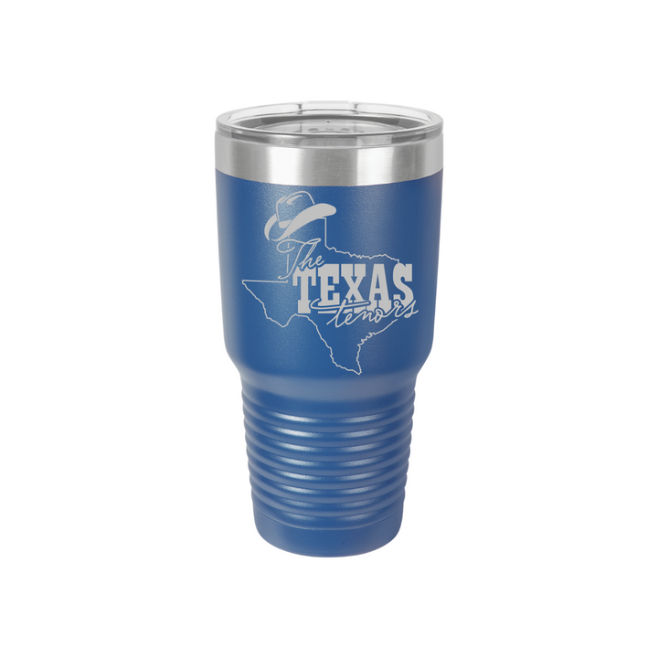 Personalized Texas Tenors 30 oz Stainless Steel Tumbler, Polar Camel