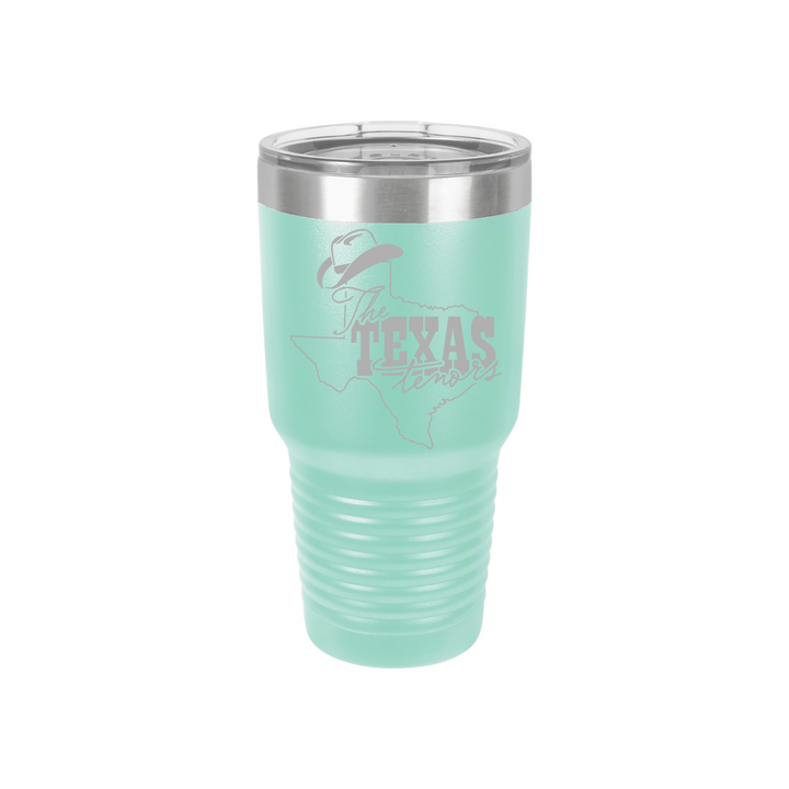 Personalized Texas Tenors 30 oz Stainless Steel Tumbler, Polar Camel