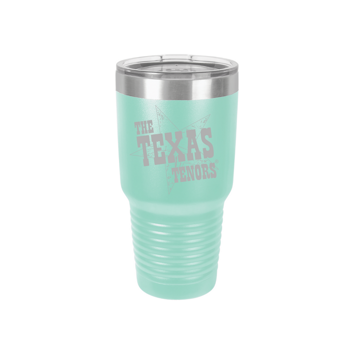 Personalized Texas Tenors 30 oz Stainless Steel Tumbler, Polar Camel