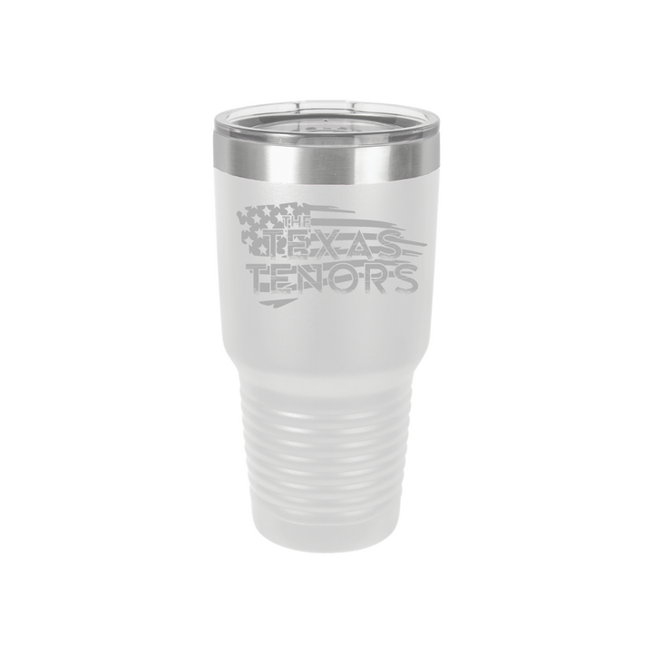 Personalized Texas Tenors 30 oz Stainless Steel Tumbler, Polar Camel