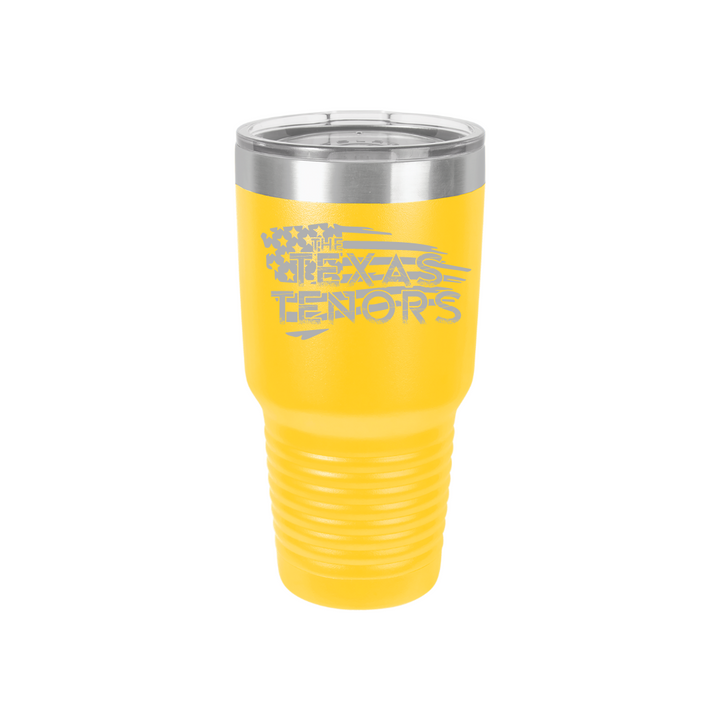 Personalized Texas Tenors 30 oz Stainless Steel Tumbler, Polar Camel